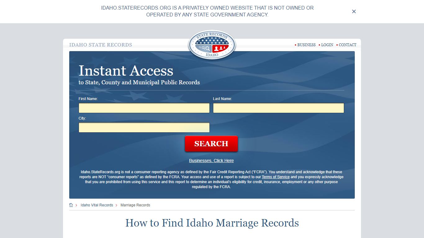 How to Find Idaho Marriage Records